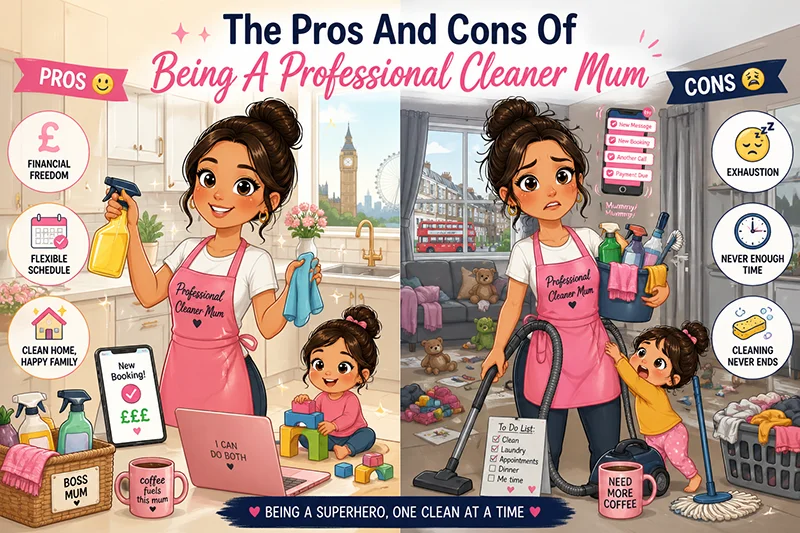 Multi-tasking Cleaner Mum